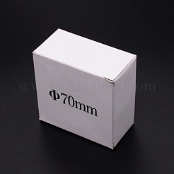 ガラス表面ディッシュビーカーカバー  実験用ガラス器具用  フラットラウンド  透明  7.1x0.2cm&nbsp;TOOL-WH0132-74B