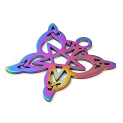304 Stainless Steel Pendants&nbsp;STAS-R116-09RC