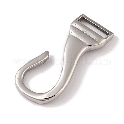 Non-Tarnish 304 Stainless Steel Hook Clasps&nbsp;STAS-C109-02P