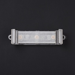 Tpu プラスチック携帯電話バック クリップ  伸縮性のあるグリップ クリップ ホルダー電話  クランプ携帯電話ケース用  長方形の模様  9x2.2x0.7cm&nbsp;KY-G022-01C