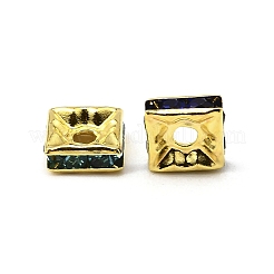 Brass Rhinestone Spacer Beads&nbsp;RSB072NFG