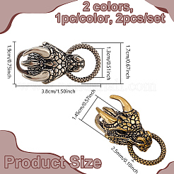 2Pcs 2 Colors Brass Connector Charms&nbsp;FIND-NB0006-50