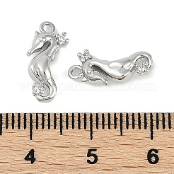 Brass Micro Pave Cubic Zirconia Charms&nbsp;KK-I719-37P