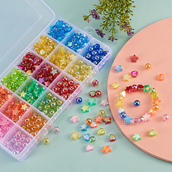 630Pcs Eco-Friendly Transparent Acrylic Beads&nbsp;TACR-CJ0001-23