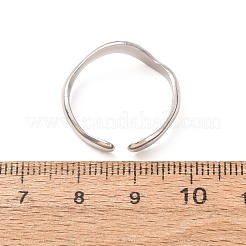 304 Stainless Steel Cuff Open Rings&nbsp;SA-CBA4160-38P