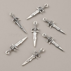 Tibetan Style Alloy Pendants&nbsp;LS-FIND-WH0034-17AS