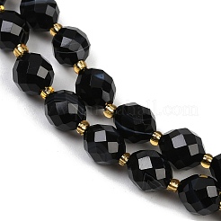 Natural Striped Agate/Banded Agate(Dyed & Heated) Beads Strands&nbsp;G-N342-149I-20