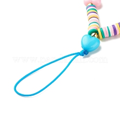 Acrylic Mobile Phone Straps&nbsp;HJEW-JM00674