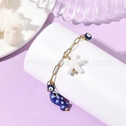 304 Stainless Steel Paperclip Chains Bracelets for Women&nbsp;BJEW-JB14198-01