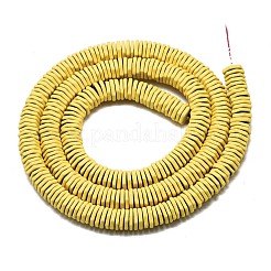 Spray Painted Non-magnetic Synthetic Hematite Beads Strands&nbsp;G-S371-003