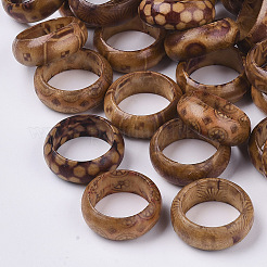 Wood Thumb Rings&nbsp;RJEW-N028-05-M