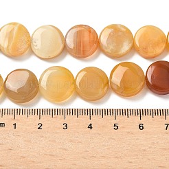 Natural Yellow Botswana Agate Beads Strands&nbsp;G-F790-H04-04