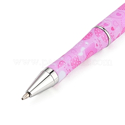 Valentine's Day Theme Heart Pattern Plastic with Iron Ball-Point Pen&nbsp;FIND-D032-01D