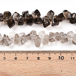 Natural Smoky Quartz Beads Strands&nbsp;G-B072-A01-01-01