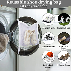 Polyester Mesh Storage Zipper Bags&nbsp;ABAG-WH20001-14