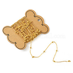 5M Brass Flat Oval Cable Chains&nbsp;CHC-TADJ0001-01G