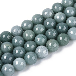 Natural Jadeite Beads Strands&nbsp;G-N353-07C-01