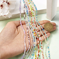 13 strands 13 styles Electroplate Glass Beads Strands&nbsp;EGLA-CD0001-08
