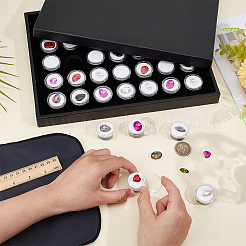 Acrylic Diamnond Gemstone Display Boxes&nbsp;CON-WH0089-170B