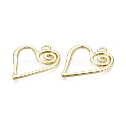 Rack Plating Alloy Pendants&nbsp;PALLOY-T077-79LG-RS