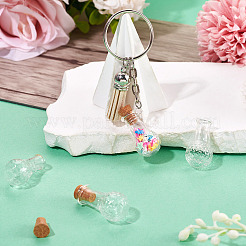 10Pcs Clear Glass Wishing Bottles&nbsp;AJEW-TA0002-85A