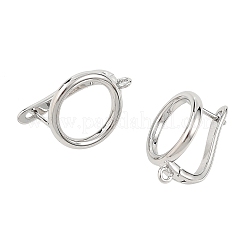 SHEGRACE Brass Hoop Earring Findings&nbsp;XGRQ79244-942P