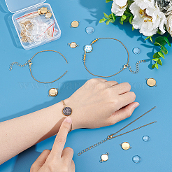 DIY Blank Dome Bracelet Making Kit&nbsp;DIY-UN0003-95