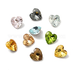 Faceted K9 Glass Rhinestone Cabochons&nbsp;GGLA-R402-06B