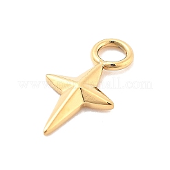 Ion Plating(IP) 304 Stainless Steel Charms&nbsp;STAS-P379-31G