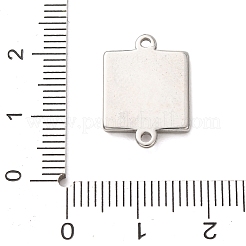 304 Stainless Steel Connector Cabochons Settings&nbsp;STAS-H240-69P