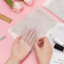 Iron on Polyester Mesh Ornament Accessories&nbsp;DIY-MA0003-30A