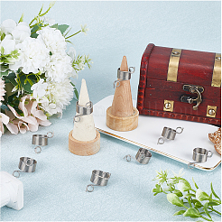 16Pcs 2 Style Steel Wire Knitting Thimbles&nbsp;FIND-SC0007-71