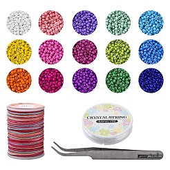 DIY Seed Beaded Bracelet Making Kit&nbsp;DIY-YW0005-66