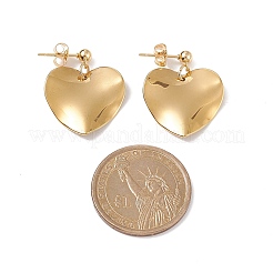 5 Pairs 5 Style Twist Triangle & Nugget & Flat Round 304 Stainless Steel Dangle Stud Earrings Set for Women&nbsp;EJEW-JE05090-02