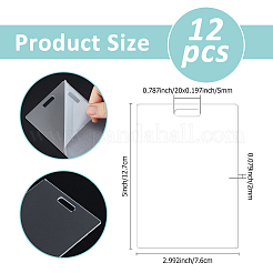 Transparent Acrylic Badge&nbsp;AJEW-WH0554-48C
