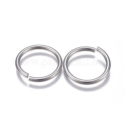 Tarnish Resistant 304 Stainless Steel Open Jump Rings&nbsp;X-STAS-P236-24P