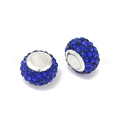 Alloy Rhinestone Clay Pave Beads&nbsp;ALRI-D300-03
