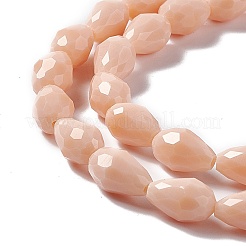 Faceted Glass Beads Strands&nbsp;GLAA-E037-02A