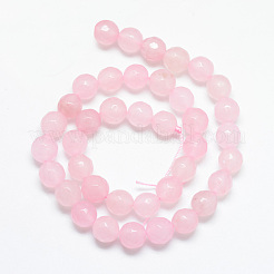 Natural White Jade Bead Strands&nbsp;X-G-R346-10mm-18