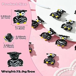 10Pcs Handmade Lampwork Beads Strands&nbsp;LAMP-CJ0002-08