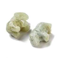 Natural New Jade Carved Figurines&nbsp;DJEW-L023-F10