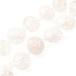 Natural Crackle Quartz Beads Strands&nbsp;G-H312-B01