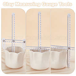 1 Set Plastic Ruler&nbsp;AJEW-FG0004-75