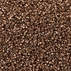 MIYUKIデリカビーズ  シリンダー  日本製シードビーズ  11/0  （db0040)銅板  1.3x1.6mm  穴：0.8mm  約2000PCS /ボトル  10 G /ボトル&nbsp;SEED-JP0008-DB0040