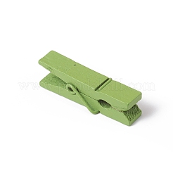Natural Wooden Craft Pegs Clips&nbsp;WOOD-E010-02C