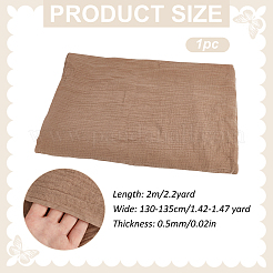 綿織物  服装アクセサリー  キャメル  2000x1300~1350x0.5mm&nbsp;DIY-WH0671-253B