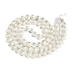 Baking Paint Transparent Glass Beads Strands&nbsp;DGLA-N021-01B-03