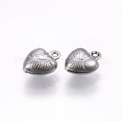 Tarnish Resistant 304 Stainless Steel Charms&nbsp;STAS-E438-18P
