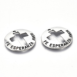 Tibetan Style Alloy Pendants&nbsp;TIBE-S314-124AS-RS