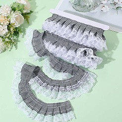 5 Yards Polyester Tartan Printed Ribbon&nbsp;OCOR-GF0005-08C